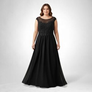 JAEDEN Black Evening Gown Mother of the Bride, Formal, NWT! Size 24